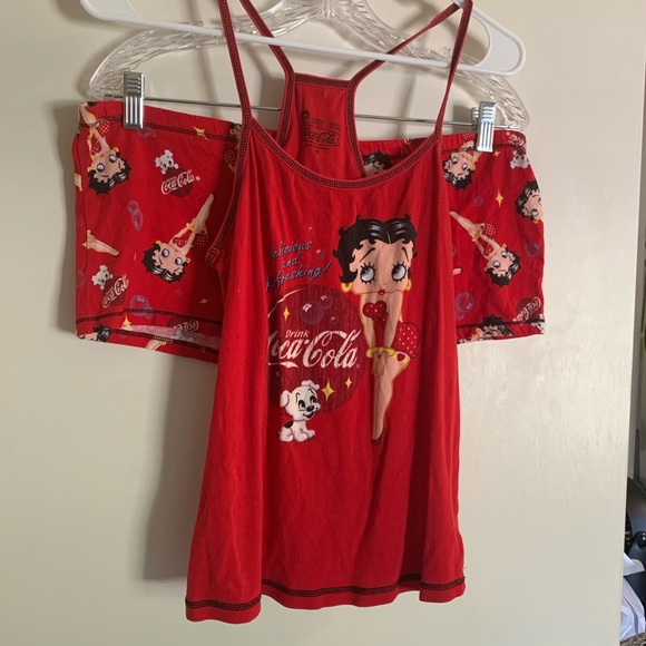 Betty Boop Other - Betty Boop short pajama set size medium